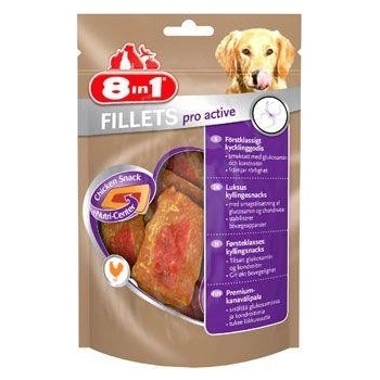 Treats 8in1 Fillets pro active S 80 g