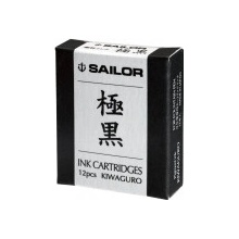 Sailor 13-0602-120 Kiwa-guro atramentové bombičky čierne