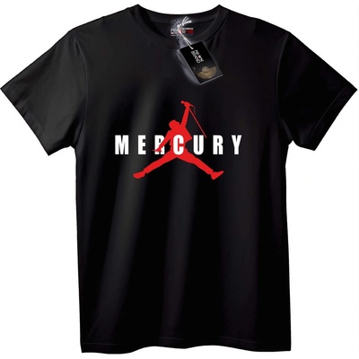 NOONEBRAND Тениска MERCURY Скок - XXS, Black