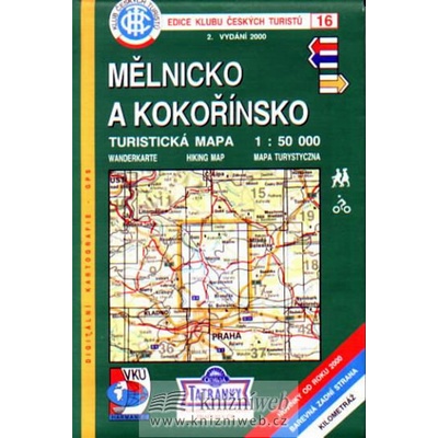 Mělnicko Kokořínsko Litoměřicko 1:50 000