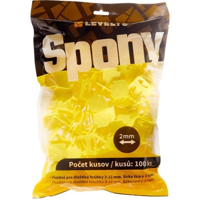 LEVELYS Spony 2mm 100ks/bal.