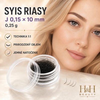 Syis riasy J 0,15 mm x 10 mm 0,25 g