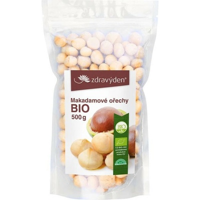 Zdravý den Makadamové orechy BIO lúpané 500 g