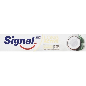 Signal Long Active Elements Coco White zubná pasta 75 ml