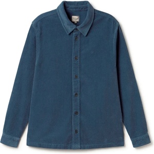 TWOTHIRDS Мъжка риза с копчета TWOTHIRDS Dangar Shirt - Vintage Indigo - размер L (033-2893-0113)