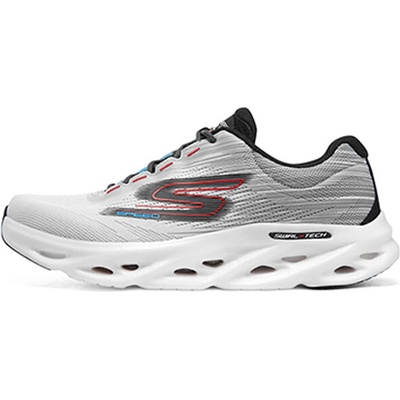 Skechers Go Run Swirl Tech Speed Rapid Motion Shoes White/Grey - 46