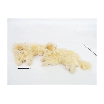 BEPPE Beige Persian cat lying down 36cm