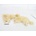 BEPPE Beige Persian cat lying down 36cm