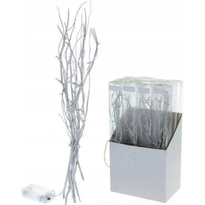 SVIETIACI KONÁR 40CM STRIEBORNÝ