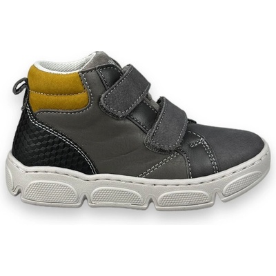 Ciciban dětské kožené kotníkové šedé