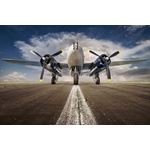 DIMEX ART Флизелинов фототапет исторически военен самолет 375 x 250 см