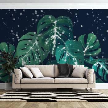 Image 1 of Art Gift Decor Фототапет Снежни цветя