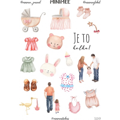 Samolepky MINIMEE Je to baba!