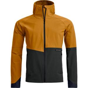 Ortovox Мъжко софтшел яке Ortovox Venet Softshell Hooded Jacket Softshell jacket - Dark Cumin (003-3751-0211)