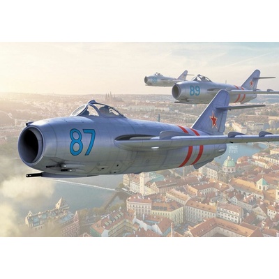 Kovozávody Prostějov Směr MiG-17A Fresco-A3x camo ex 1:48
