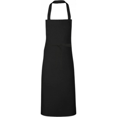 Link Kitchen Wear Předsrážená grilovací zástěra velikost XL Černá 73x110cm X969