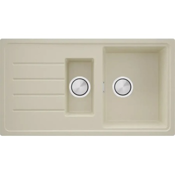 Твоят Стил Бежова кухненска мивка от гранит Копенхаген 900x500 Duo