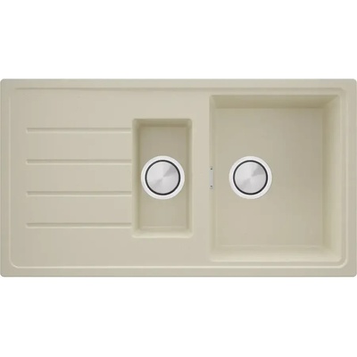 Твоят Стил Бежова кухненска мивка от гранит Копенхаген 900x500 Duo