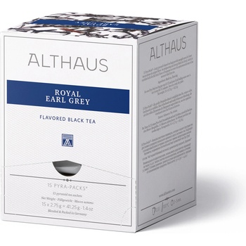 Althaus Черен чай Althaus - Royal Earl Gray Pyra Pack 15x2.75 г