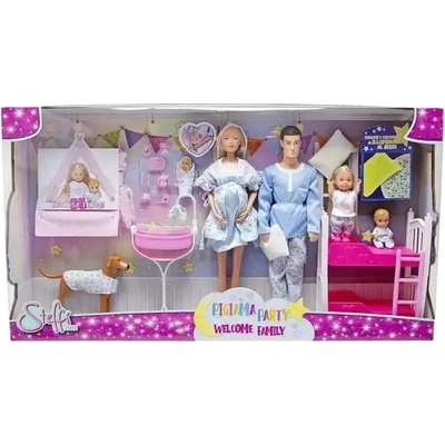 Simba Toys Игрален комплект Simba Toys Steffi Love - Пижамено парти (105733552)
