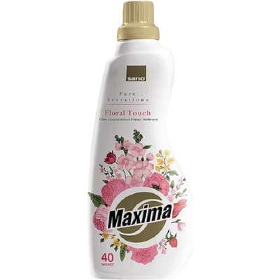 Sano Омекотител за тъкани Sano Floral Touch, ултра концентриран, силен аромат, 40 пранета, 1 л (7290102992027)