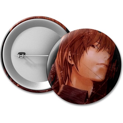Death Note placka Yagami Light 50 mm