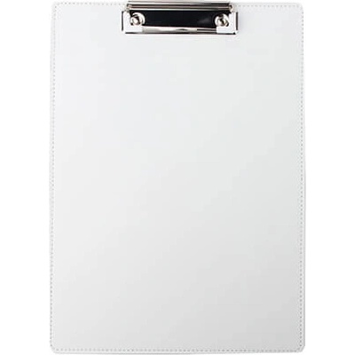 Desky s klipem A4 kožené bílé sublimace termotransfer