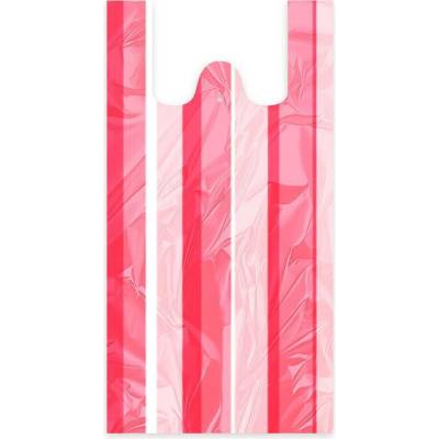 Wimex 68409 - HDPE taška 24+11 × 44 cm, 4 kg, pruhovaná - 100 ks