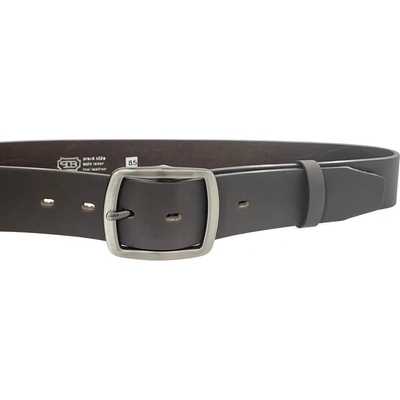 Penny Belts kožený opasek 4650 šedý