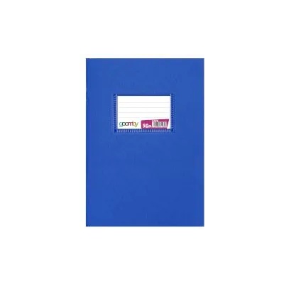 Goomby Тетрадка 17х25 50л малки квадрати, синя корица