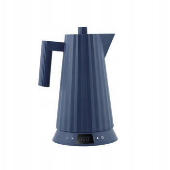 Alessi Електрическа кана Alessi Plissé MDL21, синя (MDL21 DAZ)