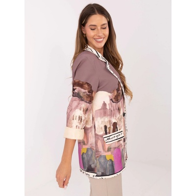 Moda Italy Blazer-IT-MA-18525.80-dark beige