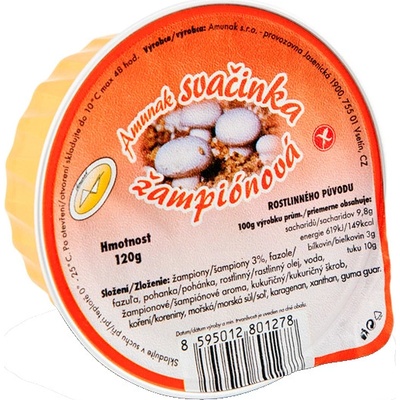 Amunak Šampiňónová nátierka 120 g