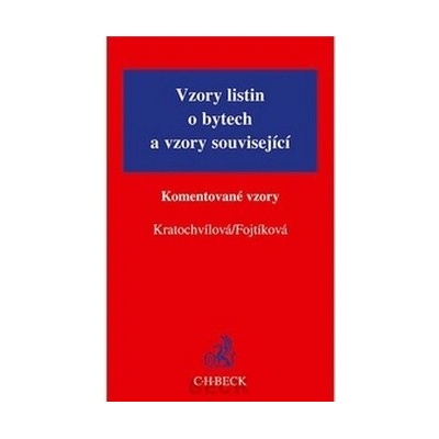 Vzory listin o bytech a vzory související