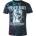 ROCK OFF мъжка тениска Guns N' Roses - Monochrome - BLUE - ROCK OFF - GNRTS126MDD