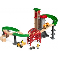 Brio World Sada Sklad so zdvíhacím a nakladacím zariadením