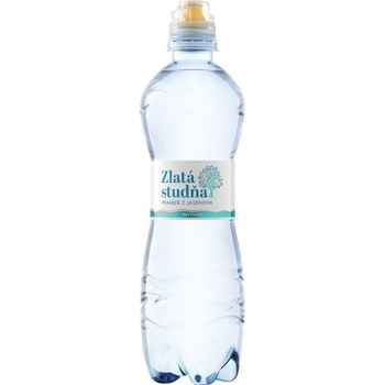 Zlatá studňa Pramenitá voda nesýtená 12 x 0,5 l