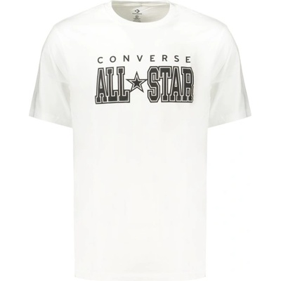 Converse Мъжка тениска с къс ръкав converse, Размер l, Цвят Бял (cvm5t163_bi100)