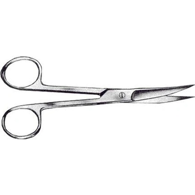 Celimed 6-0052-B nůžky zahnuté hrotnaté 14 cm – Zboží Dáma