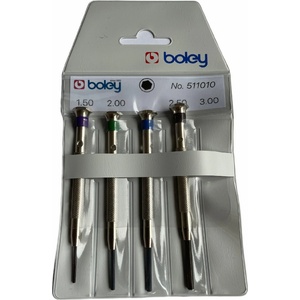 Boley Комплект отвертки Boley с шестостенни накрайници - 4 броя