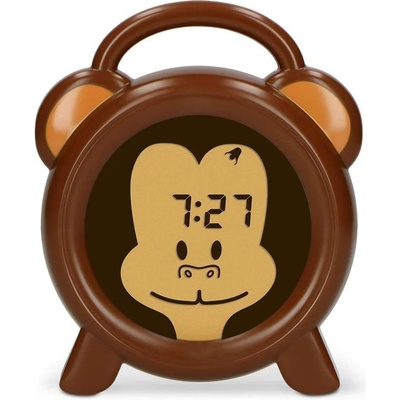 Alecto Baby Будилник с нощна лампа Alecto - Маймунка (A003354)