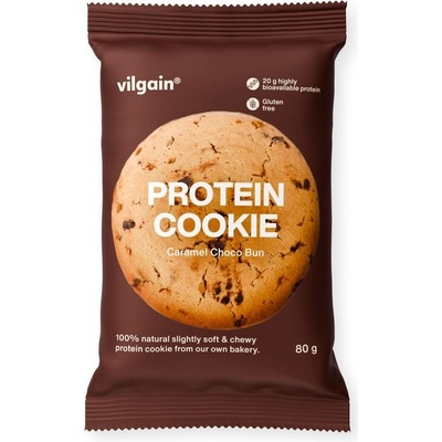 Vilgain Protein Cookie čokoláda a karamel 80 g – Zboží Dáma
