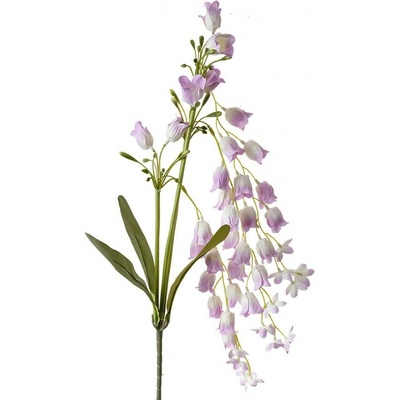 Dekorácia fialová umelá kvetina zvonček Bells Bouquet - 15*6*80 cm - Clayre & Eef