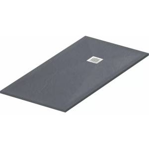 Balneo правоъгълно композитно душ корито 80x120, тъмносиво (STFDG8012025)