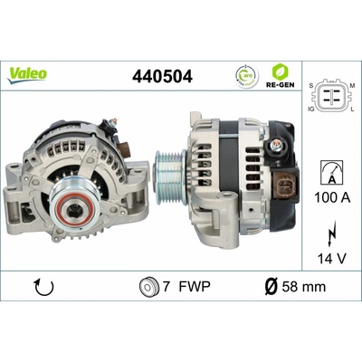 Alternátor VALEO 440504