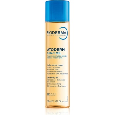 Bioderma Atoderm 2-in-1 Oil intenzívne vyživujúci olej pre suchú pokožku 150 ml