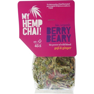 Sum Konopný čaj My Hemp Chai Berry Beary 45 g
