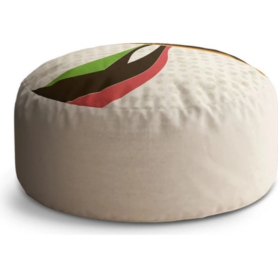Sablio Taburet Retro abstrakcia: 38x48 cm