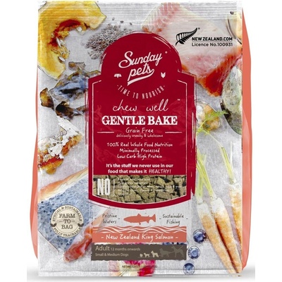 Sunday Pets Gentle Bake Salmon Adult Small & Medium Breed 1,3 kg