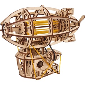 UGears Механичен 3D модел UGears Стиймпънк дирижабъл